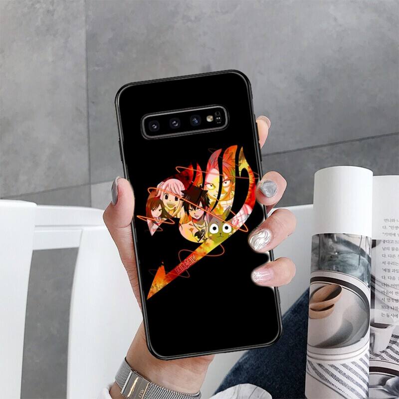 Anime Manga Fairy Tail Phone Case For Samsung Galaxy S22 S20 Ultra S20 S22 Plus S21 S10 S9 S8 Plus S10E S20 FE