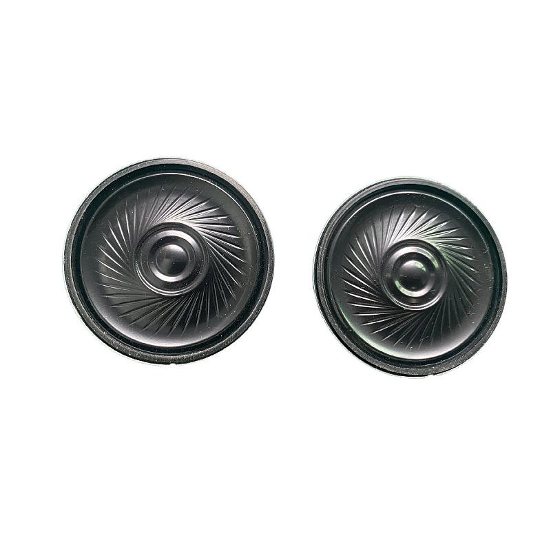 45mm Ultra-thin 25 Ohm 0.5W Car Speaker with Iron Shell and Internal Magnet
