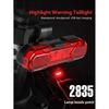 Waterproof LED Bike Light USB Rechargeable Bicycle Tail Safety Warning Light Bicycle Light Bicycle Accessories