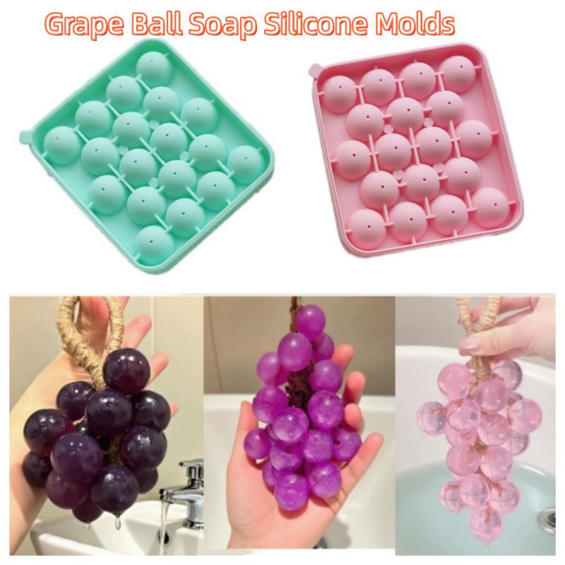Silicone Ice Cube Ball With 18 Compartments And Lid Fruit Ice Cube Mold Silicone Ice Storage Box Easy To Demold