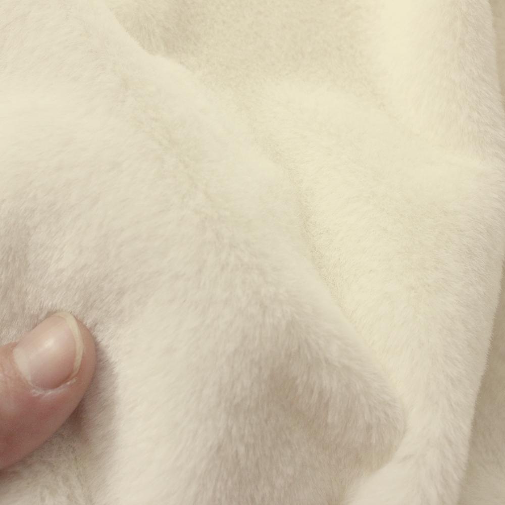 DIY 5MM Plush Fabric Encryption Thickening Fabric Solid Solf Atrtificial Fur Patchwork Bags Doll Clothing Decoration Material