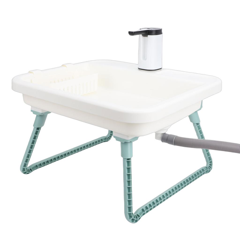 Outdoor Waschbecken Tragbares Handwaschbecken und Elektrisches Set für Camping Gartenaktivitäten