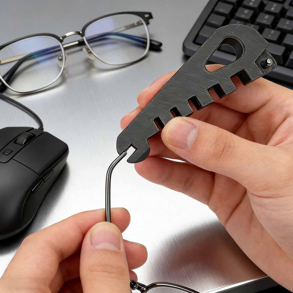 Sunglasses Frame Bending Tool Glasses Frame Adjuster Eyeglass Curvature Adjuster Glasses Frame Bender Temple Arm Nose Pads Tool