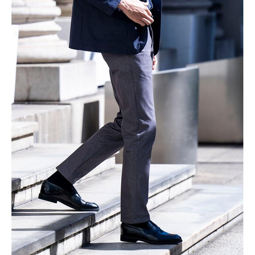 Edwin Slim Tapered Denim Business Khaki Pánské kalhoty, Strečové, Styl,