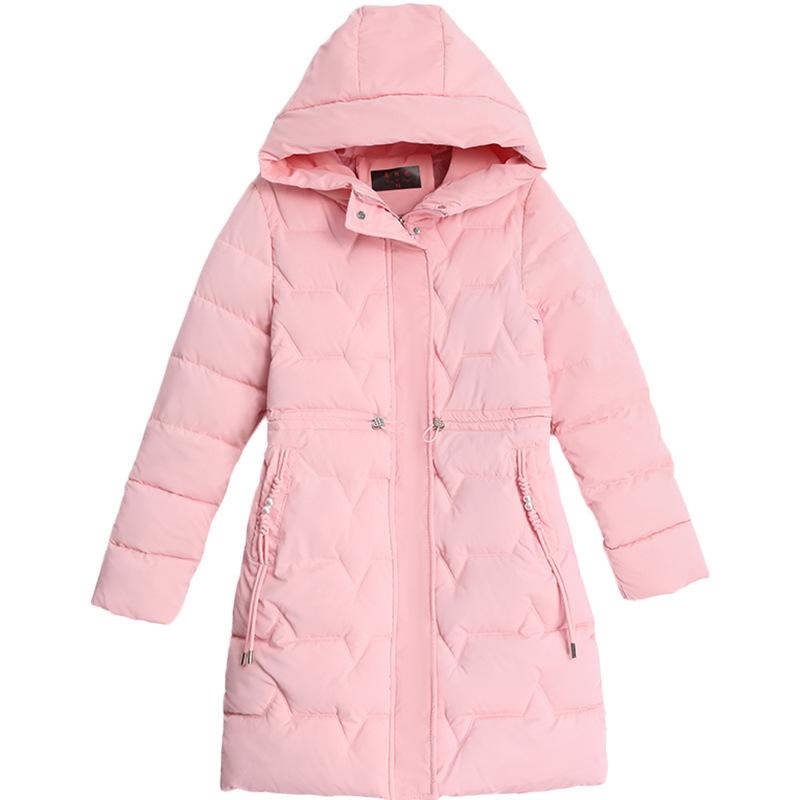 cotton-padded clothes, women's winter coats, new down cotton-padded jackets, medium and long styles, loose, thickened, waist and thin.