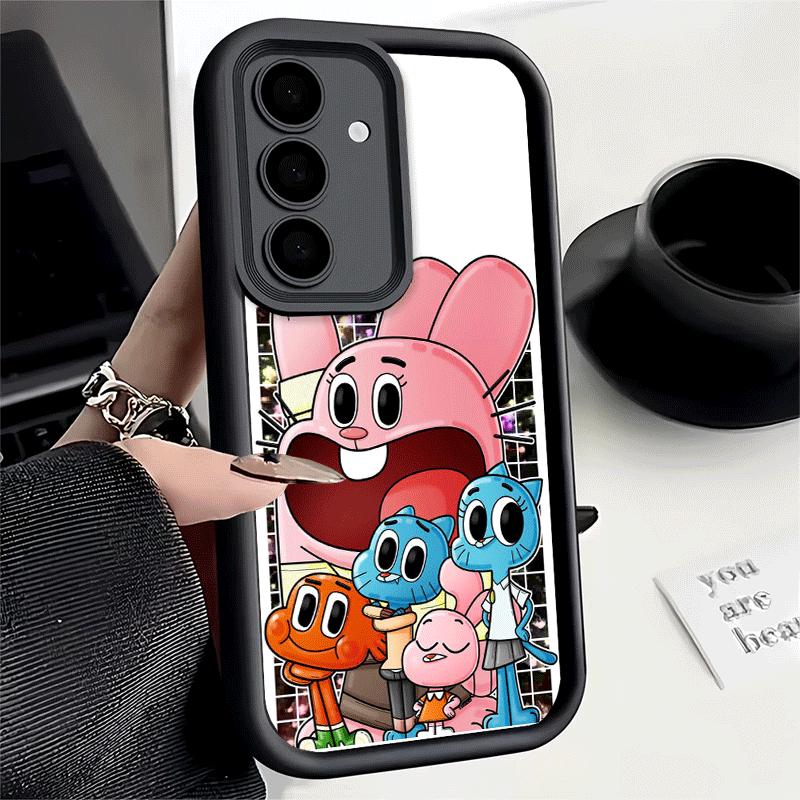 Phone Case for Samsung Galaxy S26 S25 Ultra S24 FE A-Amazings G-Gumballs Shell S23 Plus S22 + S21 S20 5G Soft Silicone Funda