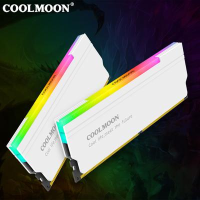 1-4PCS RAM Memory Heat Sink Cooler 5V 3Pin ARGB Addressable Cooling Vest Heatsink Radiator For DDR3 DDR4 DDR5 Desktop PC Memory