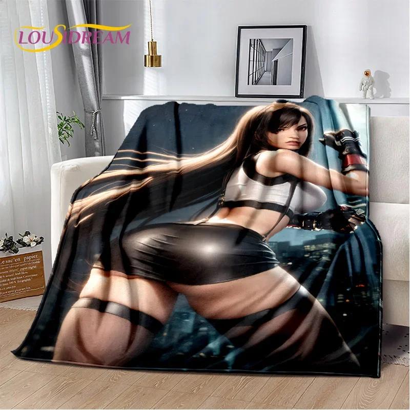 Seksikas pitsist iludustüdruk daam koomiksianime tegelase tekk, pehme visketekk koduks magamistupp voodi diivan piknik kontorikate kingitus