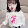 2024 Spring/Autumn Kids' Long Sleeve Pure Cotton Cartoon Top