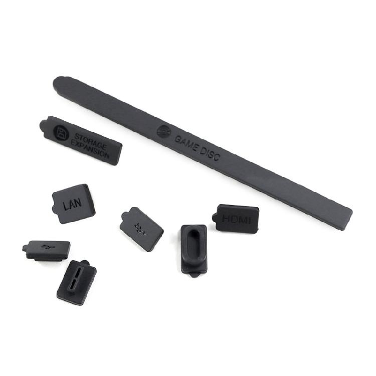 8 Pezzi Per Console Serie Accessori Gioco Silicone Copertura Antipolvere