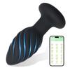 PENGBOSW Anal Prostate Stimulator Remote 10 Vibration Powerful Smartphone USB Adult Toy Vibrator, [App Control], Modes, Vibration, Control,