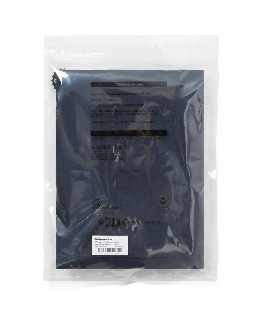 THISISNEVERTHAT Sp-Logo Cooling Performance Tee White/Navy