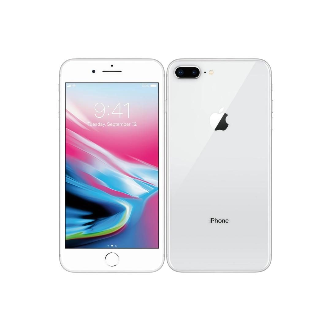 Apple Refurbished  iPhone 8 Plus 3 GB RAM 64 GB/256 GB ROM Ontgrendelde smartphone Met Single SIM 64GB zilver