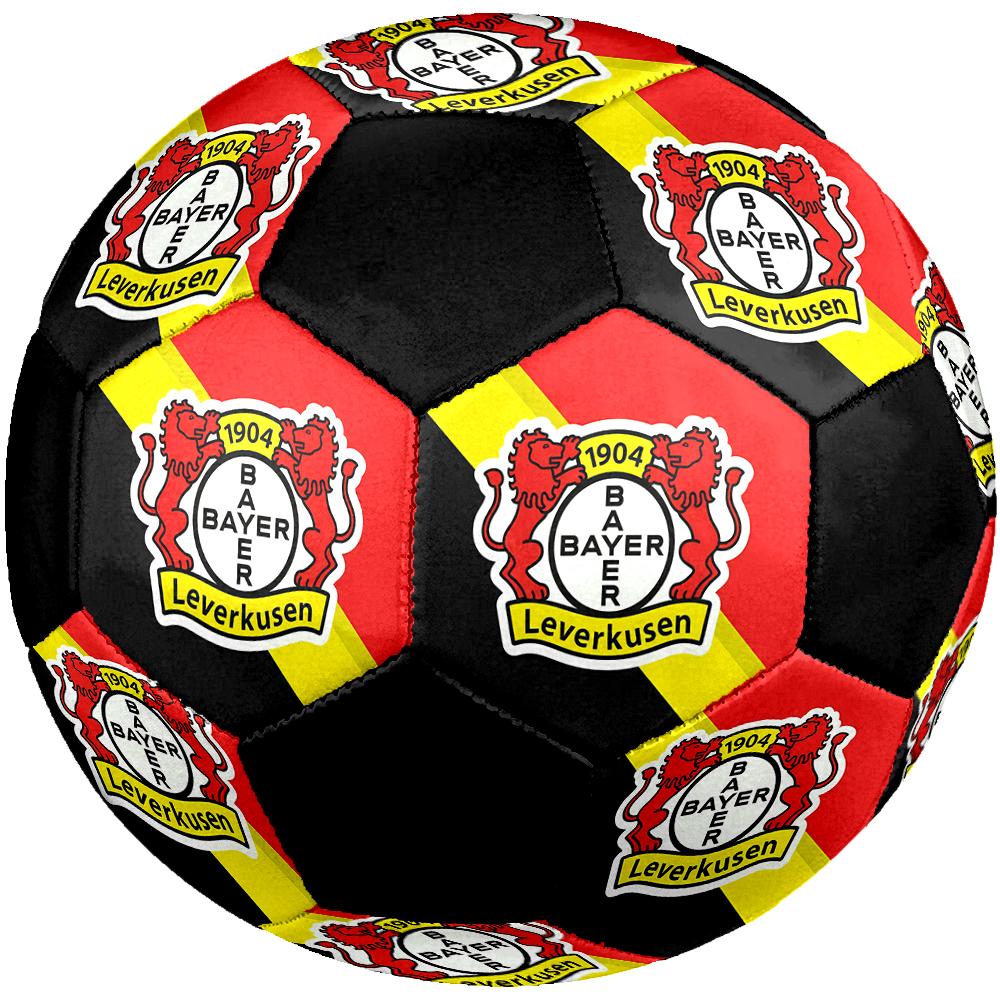 SIZE 5 Bayer 04 Leverkusen Soccer Ball Colorful All Ages Machine Stitched PVC Competition Ready Durable High-Bounce