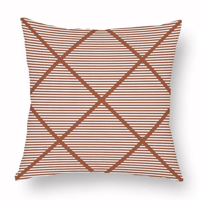 Office Living Room Home Pillowcase Geometric Exotic Ethnic Style Pattern Pillowcase Car Ornaments