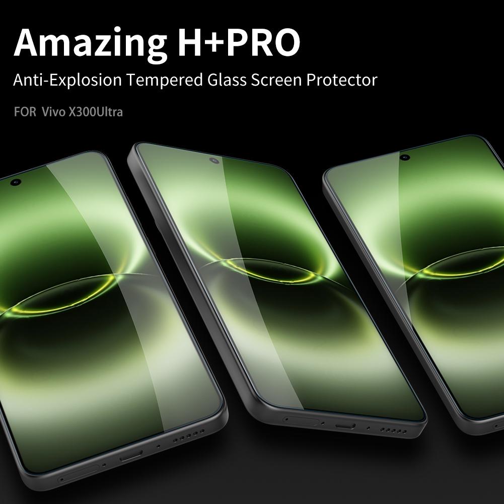 Nillkin for Vivo X300 Ultra 5G H+PRO Tempered Glass 2.5D 9H 0.2MM Super Thin Anti-Explosion Screen Protector