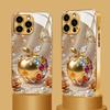 Luxus Goldenes Für Apple Muster Metallische Farbe Glas Handyhülle Für iPhone 17 16 15 14 13 12 11 Pro Max 16 Plus 17 Air 16E Hülle