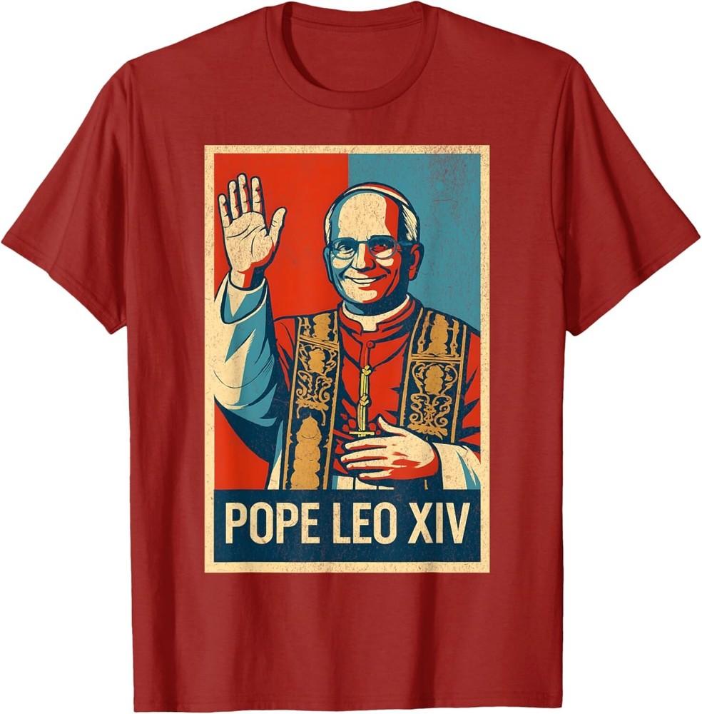 

Pope Leo XIV Tee Gifts Unisex T-Shirt 4XL