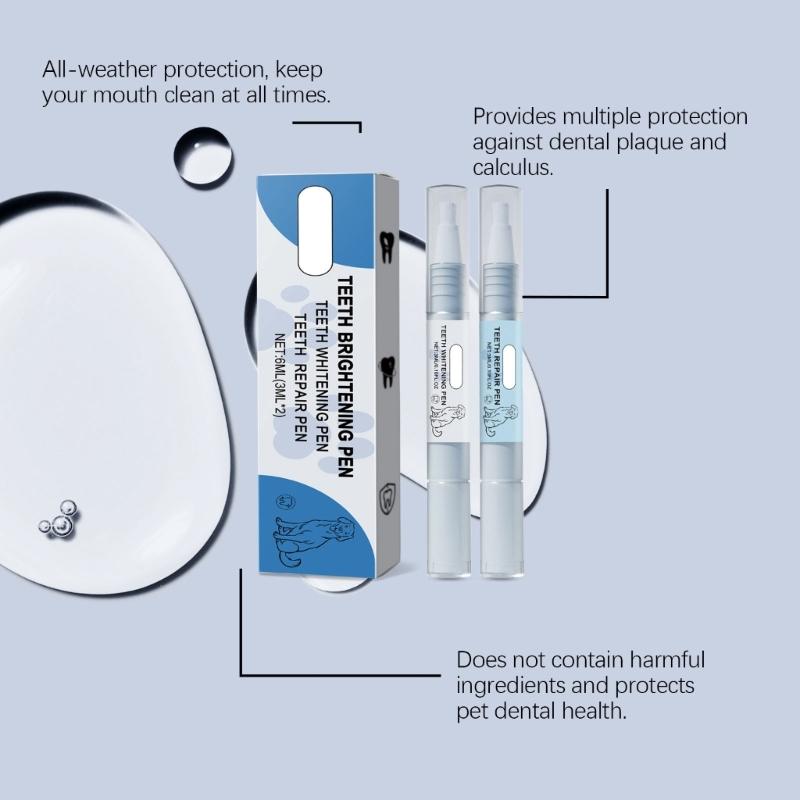 Pet Toothbrush Easy To Use for Dogs Teeth Care Dogs Cats Cleaning Mouth Brush Preventing Bad Breath Tartar Gums Problems