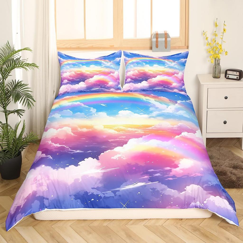 Comforter Blue Sky S For Kids Teens Queen King Size Lightweight S Sunny Day Bedding Sets Bedroom Decor No Quilt