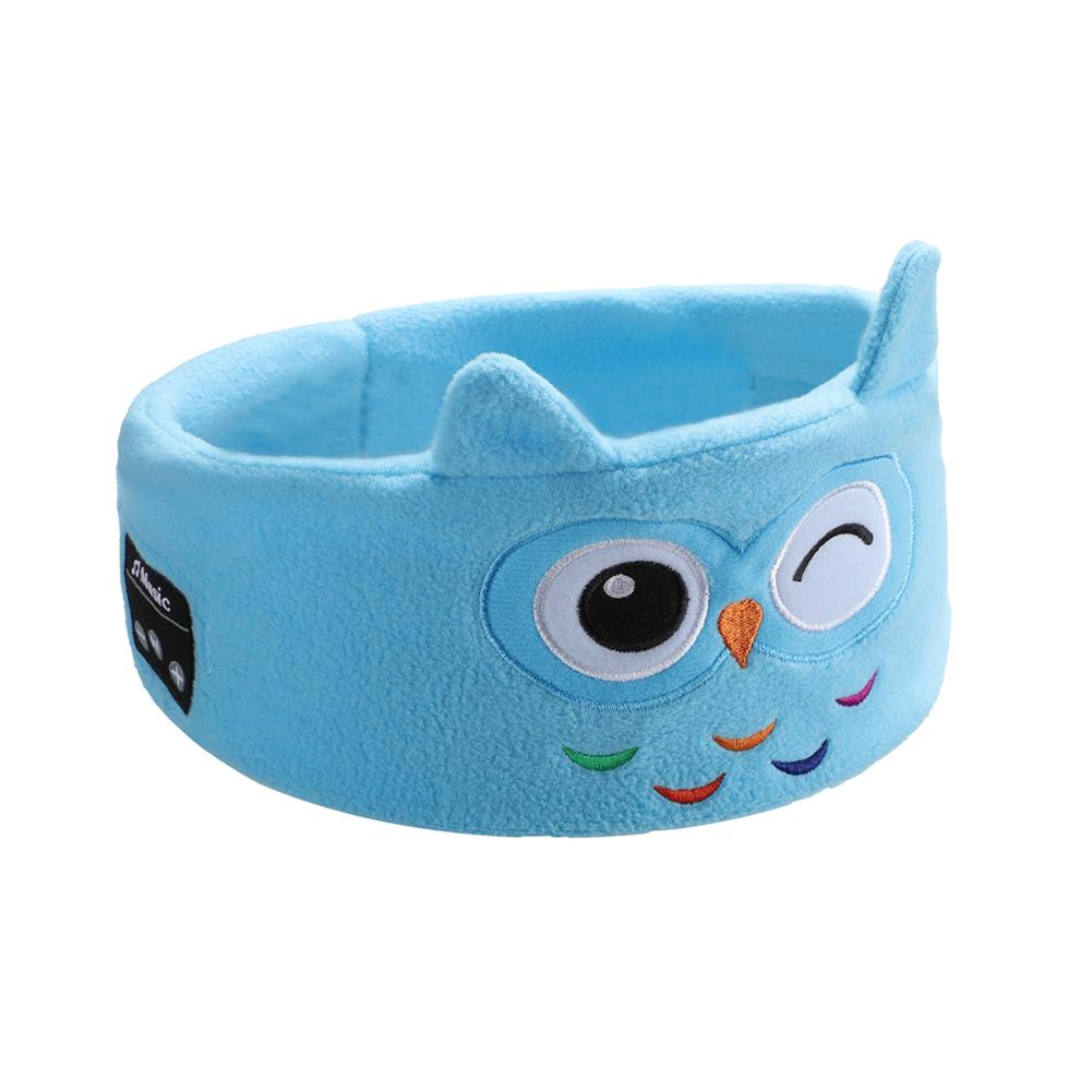 Bluetooth Music Headband Bluetooth V5.0 Chip Animal Kids Headband Mask Speaker Sleep Headphones Thin Bluetooth Wireless C1F9