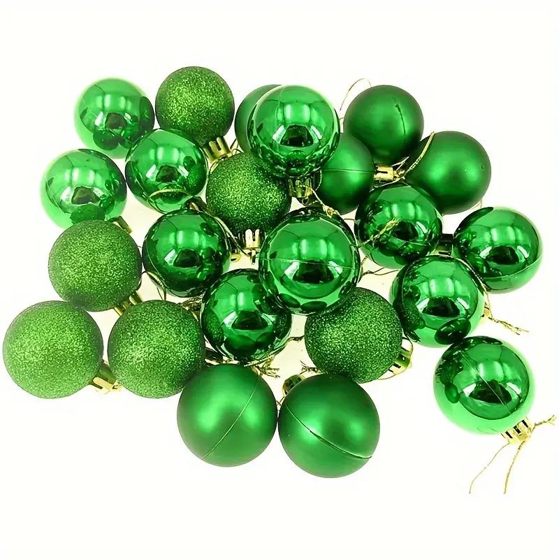 Christmas Tree Hanging Ball Party Arrangement Electroplated Plastic Balls For Christmas New Year Home Beautiful Decorations
