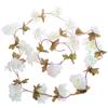 Cherry Blossom Vine Artificial Flower Vine Light Pink Wedding Wall Hanging Garland Home Garden Decorative Silk Floral
