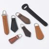 5 Pièces Tirettes de Fermeture Éclair Tendance Couleur Unie PU Amovibles Tirettes de Fermeture Éclair Sac Vêtement Tirette de Fermeture Éclair