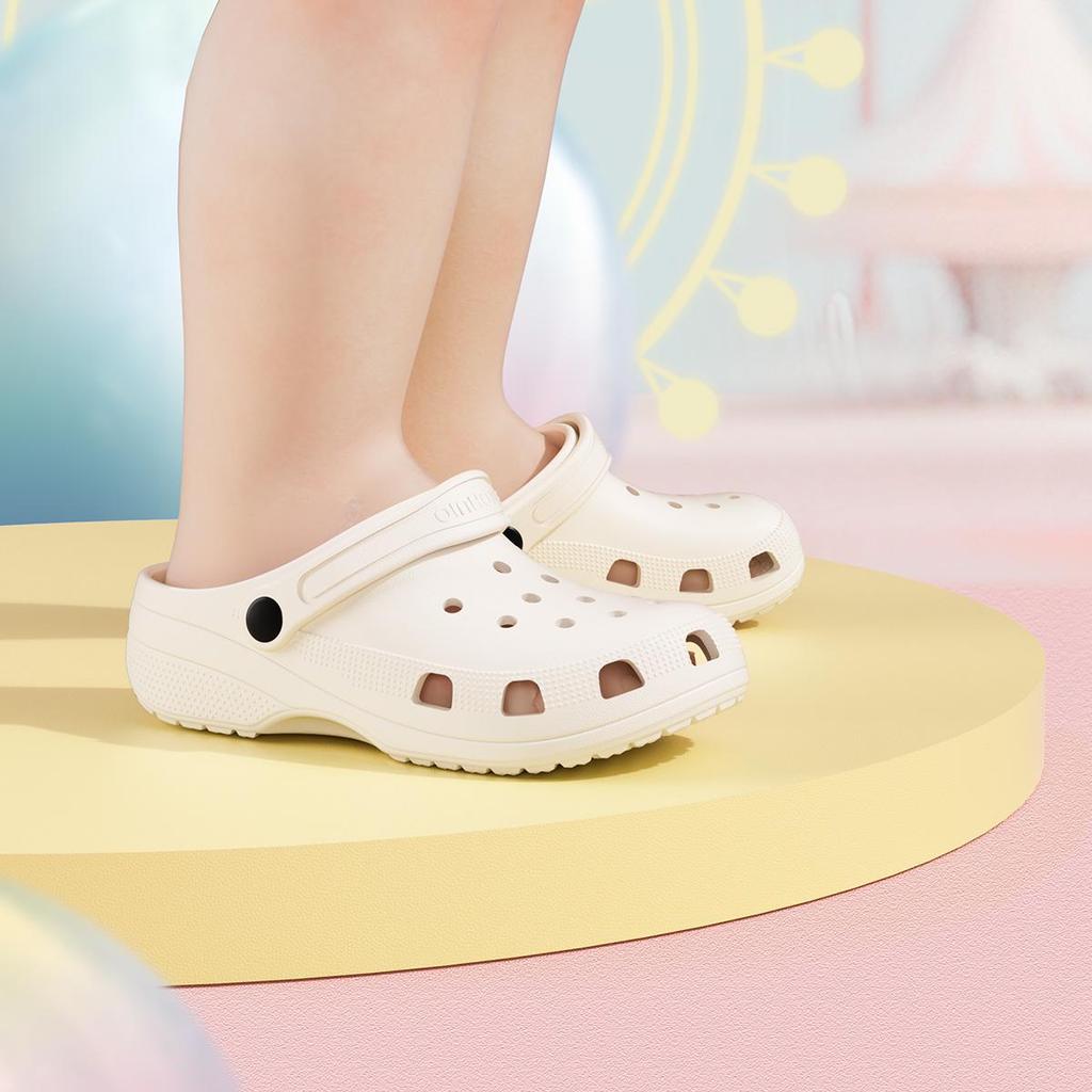 Lidani 2025 Kids' Anti-Slip Closed-Toe Crocs-Style Sandals