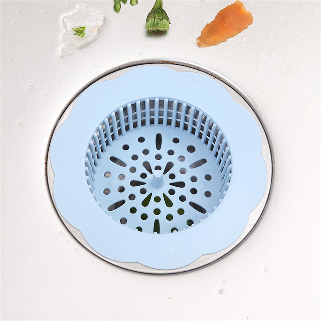 Kitchen Sink Floor Wash Basin Anti-clogging Net Bathroom Sewer Floor Hair Filter Cover