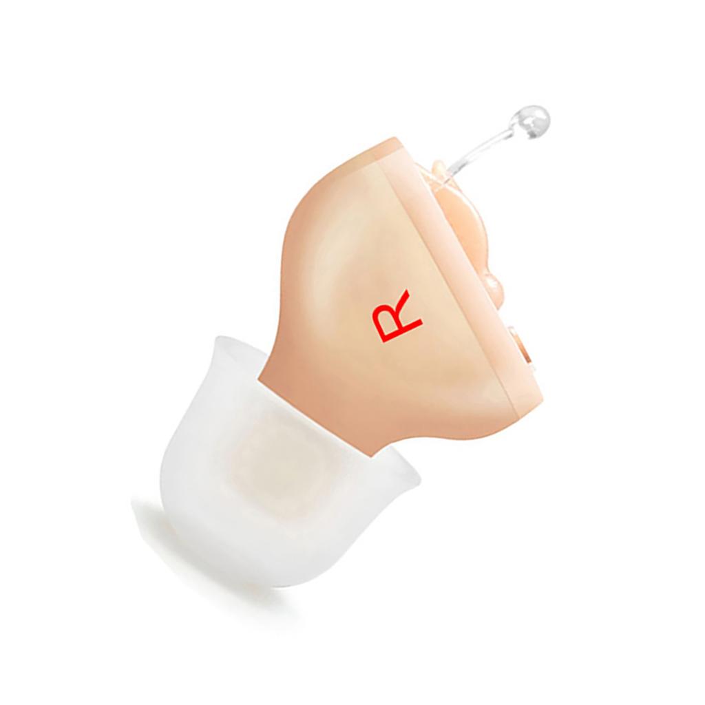 Mini Hearing-aid Invisible Sound Amplifier Volume Adjustable Ear Hearing Assistant Helper for Deaf E
