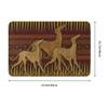 Greyhound Whippet Dog Floor Door Bath Kitchen Mat Anti-Slip Indoor Hound Doormat Living Room Entrance Carpet Rug