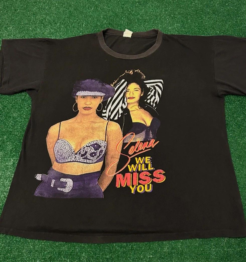 Vintage 90s Selena Rap Tee VTG Double Sided Shirt Mens Size XL 1990s Memorial 3XL