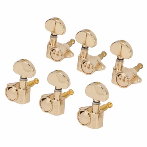 DOACT Guitar Tuning Pegs, 3 Pairs, Sturdy and Durable, for Stringed Instruments, DOACTY6GO1DPU2T