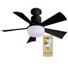 52CM/42CM Modern Ceiling Fan with LED Light Remote Control Silent Ceiling Fan for Kitchen Bedroom Basement Dining Living Room