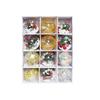 12pcs DIY Christmas Hanging Balls 6cm Merry Christmas Tree Decor  Home Xmas Decor