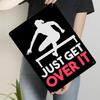 Inspirational Hurdler Metal Wall Art Gym Home Decor Motivational Quote Fitness Room Decorative Sign