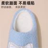New Bow Autumn and Winter Men and Women Couple Cotton Slippers Home Indoor Cute Thick-bottomed Towel Embroidered Non-slip Slippers