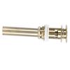 Pop Up Basin Drain Copper G1/4 Brushed Gold Corrosion Resistant Easy Installation Bathroom