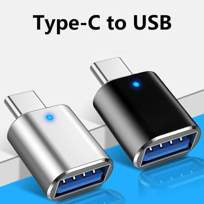 Adaptador USB C a USB 3.0 de 2 piezas Adaptador USB C Macho a USB Hembra Adaptador OTG USB C Para Dispositivo Tipo C Carga Transferencia de Datos