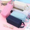 Talos Pencil Case, with Easy Grip Handle Design, Large Capacity Pen Durable Oxford Pouch, for Kids Art School Supplies Stationery