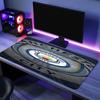 Manchester City Football Club Mauspads - Rutschfeste Gummibasis, Glatte Oberfläche für Arbeit, Gaming, Büro und Zuhause, Schreibtisch-Mauspad