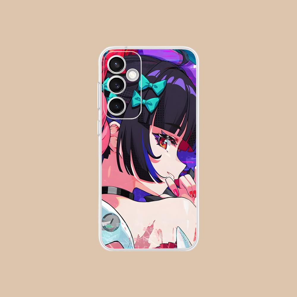 ZZZ Nangong Yu Klare Handyhülle für Samsung Galaxy S25 S24 S23 S22 S21Plus FE Ultra Bunte Hülle