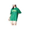 Puma Loose Breathable Letter Print Crew Neck Pullover Short Sleeve T-Shirt Unisex Tops Green 684366-86