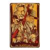 Metallblechschild Vintage Shabby Dekorative Schilder Quentin Tarantino Film Schilder Haus Schlafzimmer Wandplatte Poster Dekor Blechschilder