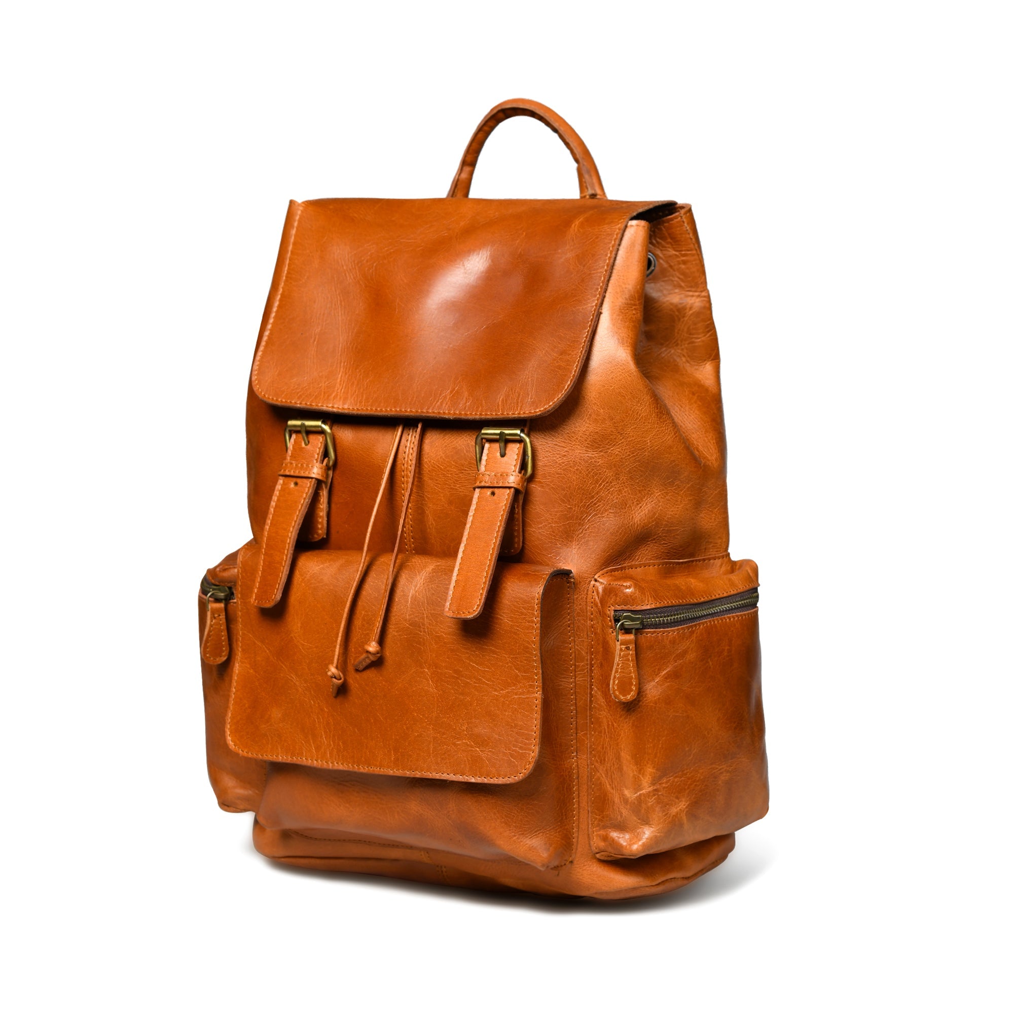 

MaheTri Vortex Leather Backpack -Tan Brown Genuine Leather Bag For Everyday Use 16 Inch дубильная кора