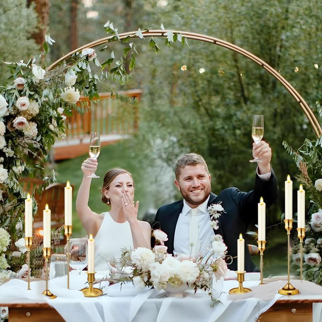 6Pack Valentine's Day Wedding Glow Tea Candles Religious Christmas Party Supplies Home Decoration LED Candle Lights