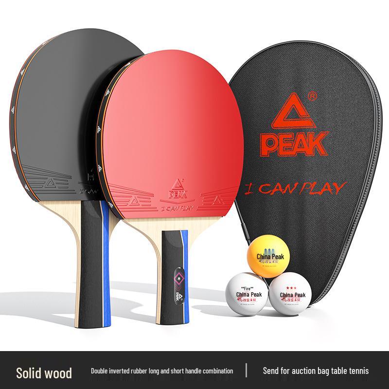 PEAK Table Tennis Racket - Beginner To Professional, Children & Adults, for Training & Competition