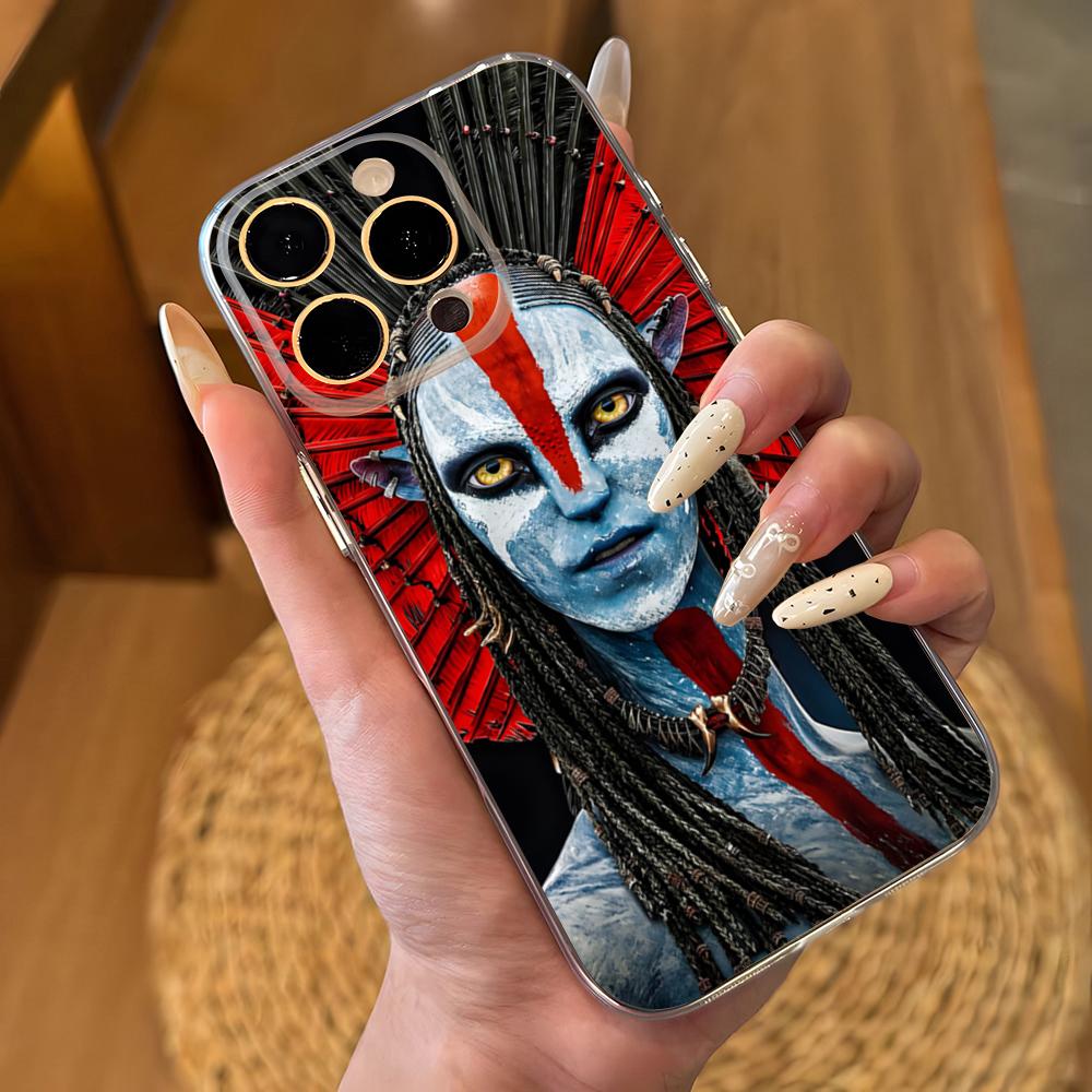 Avatar Film Phone Case For IPhone 17 16 Pro Max 15 14 13 11 12 Mini Xs X Xr 7 8 Plus Se Transparent Cover