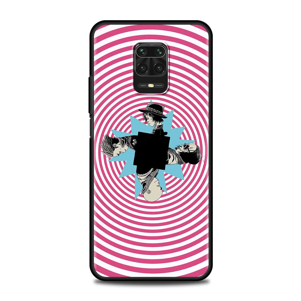 Чехол для телефона Xiaomi Redmi Note 11 9 8 10 Pro Max 10Lite 9T 8T 7 для redmi k40 9 9C 9A 8A 8 Fundas Gorillaz The Now Now Redmi Note 7